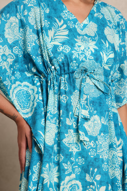 Riviera Floral Kaftan