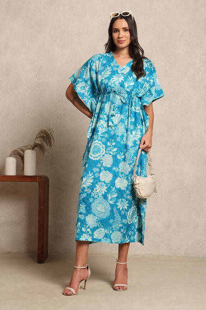 Riviera Floral Kaftan