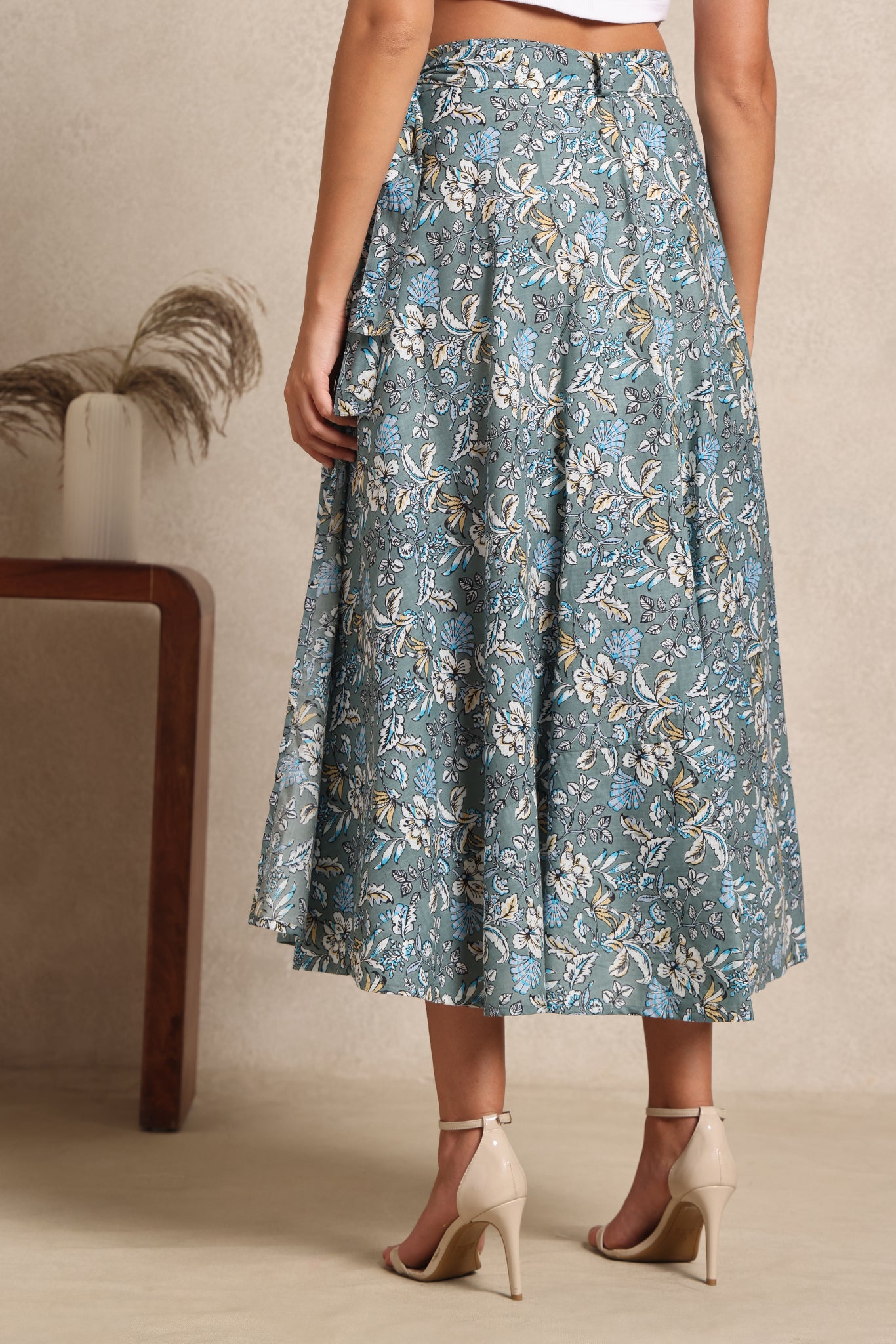 Willow Bloom Wrap Skirt