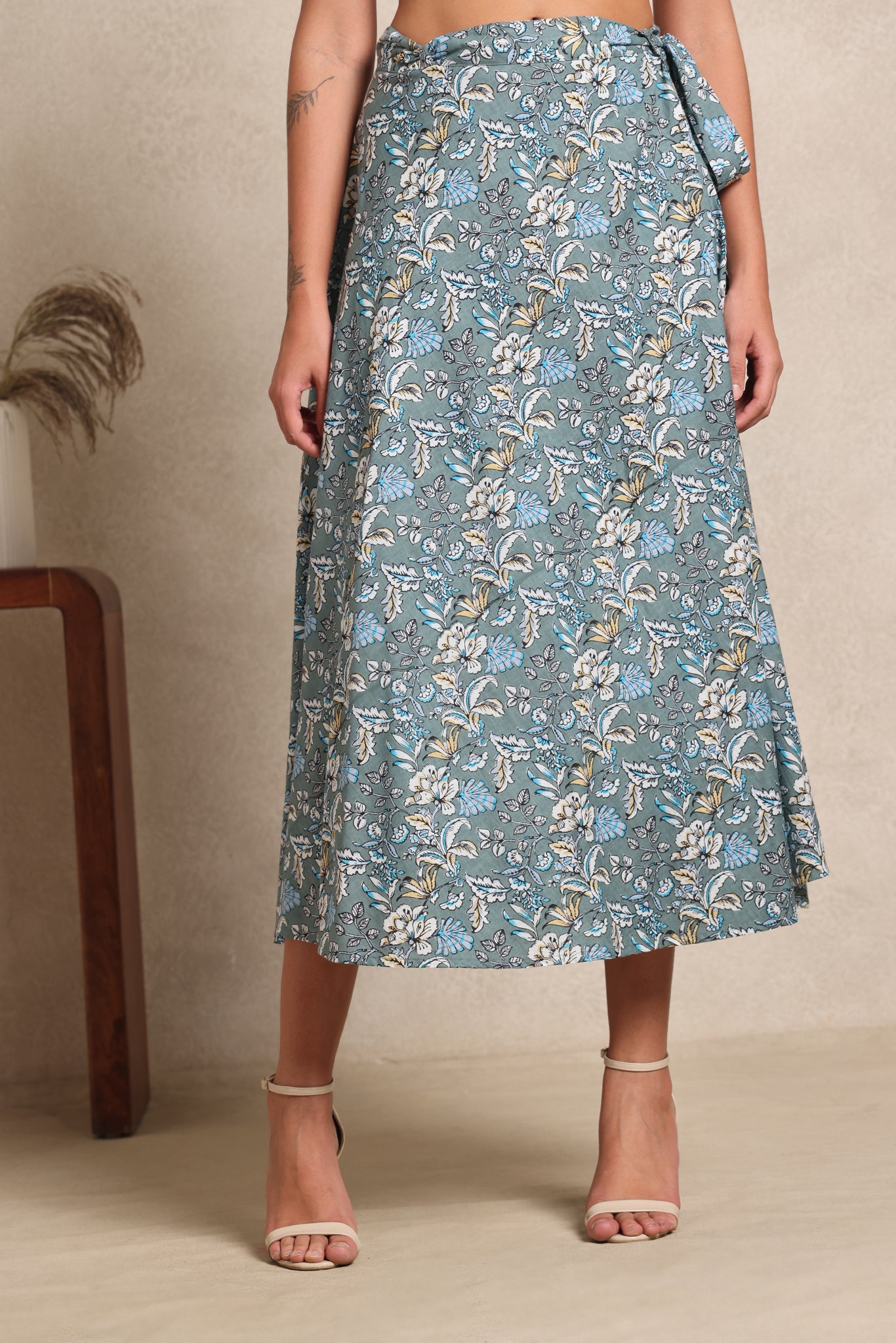 Willow Bloom Wrap Skirt