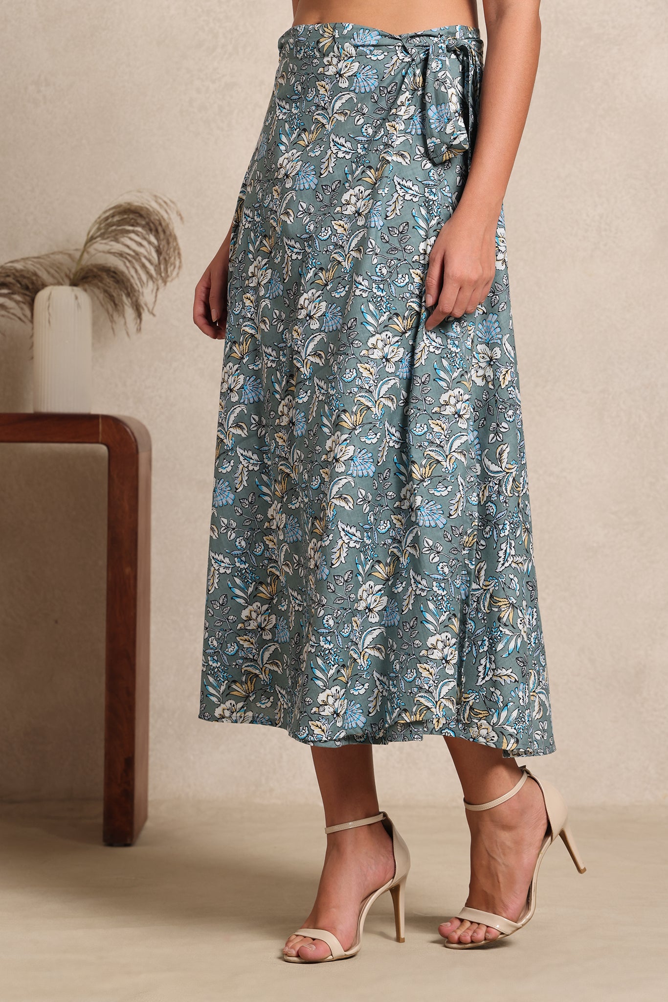 Willow Bloom Wrap Skirt