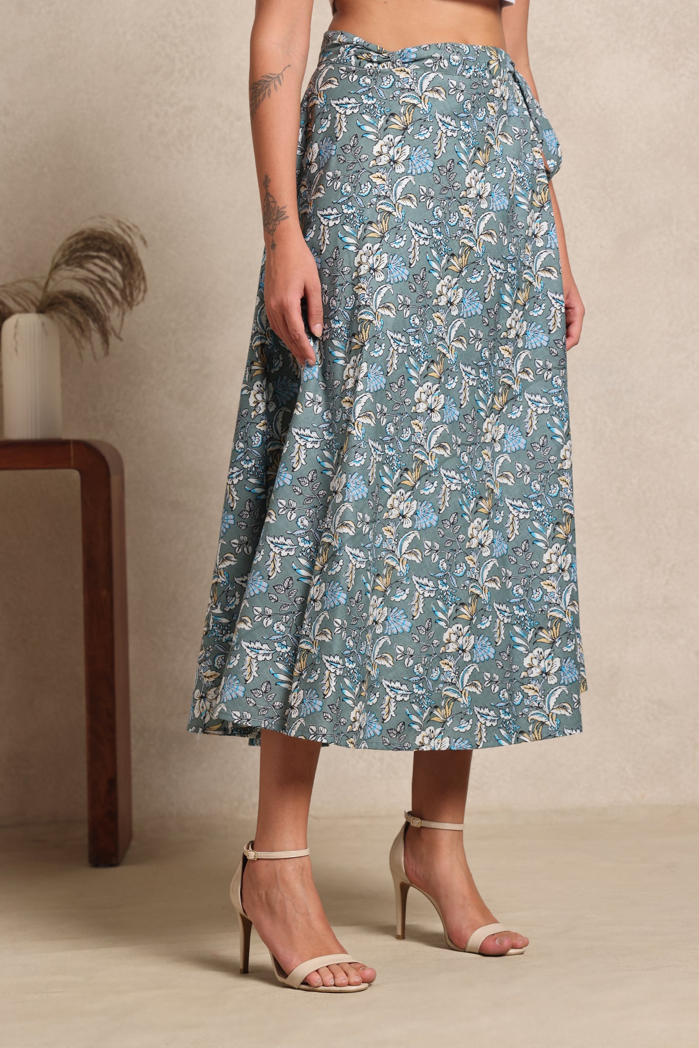 Willow Bloom Wrap Skirt