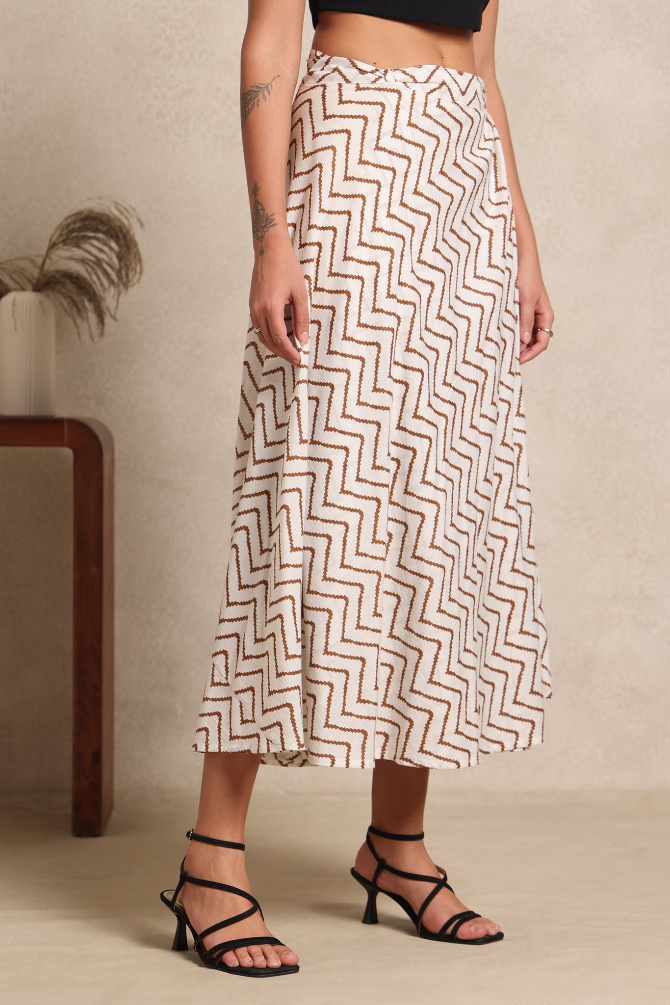 Desert Wave Wrap Skirt