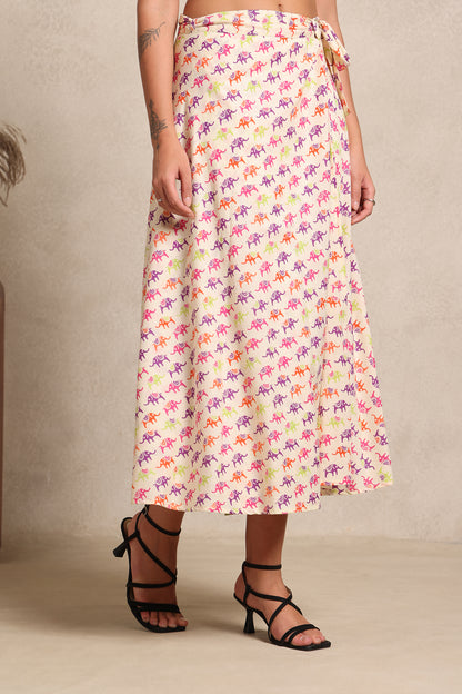 Wild Trail Wrap Skirt