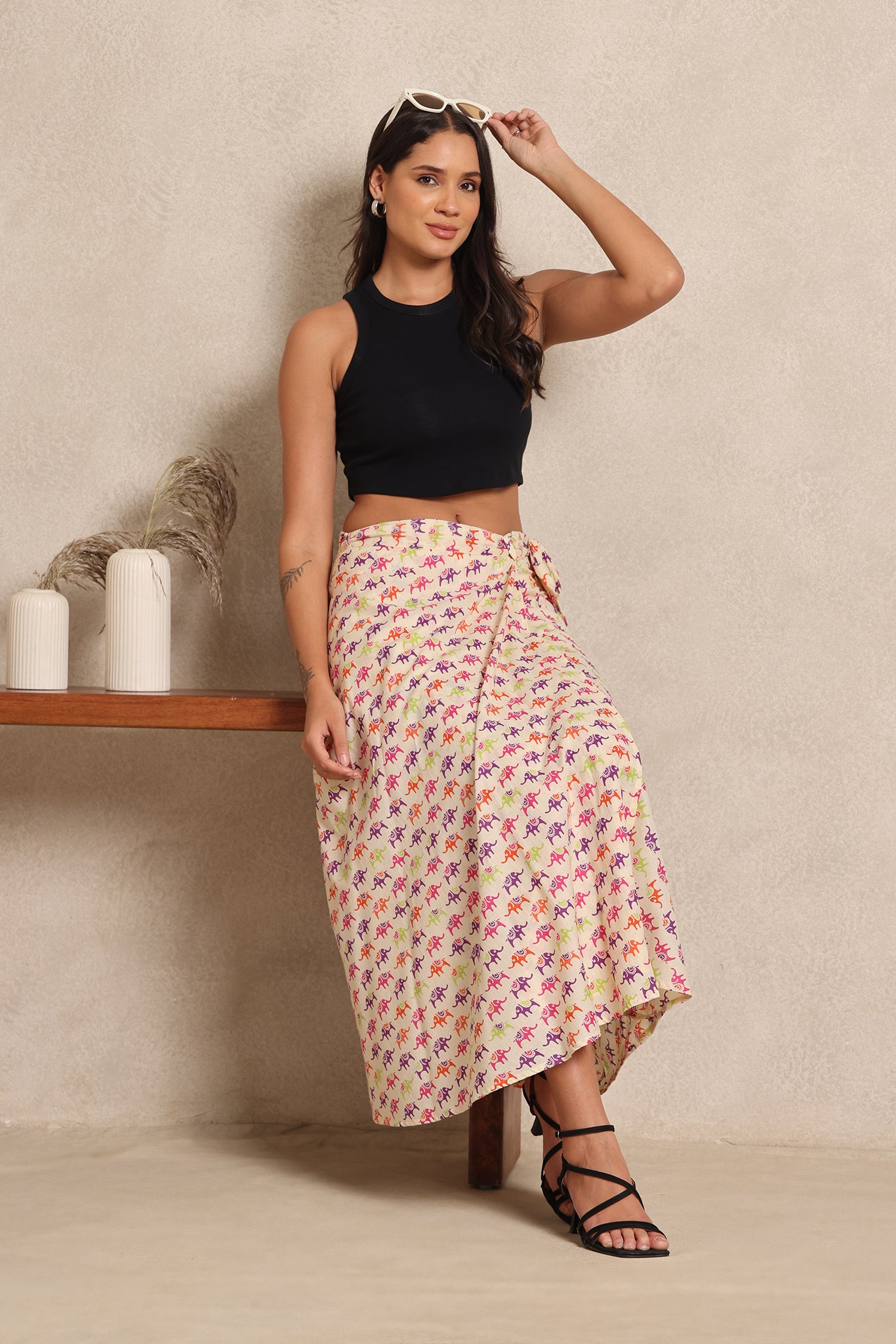 Wild Trail Wrap Skirt