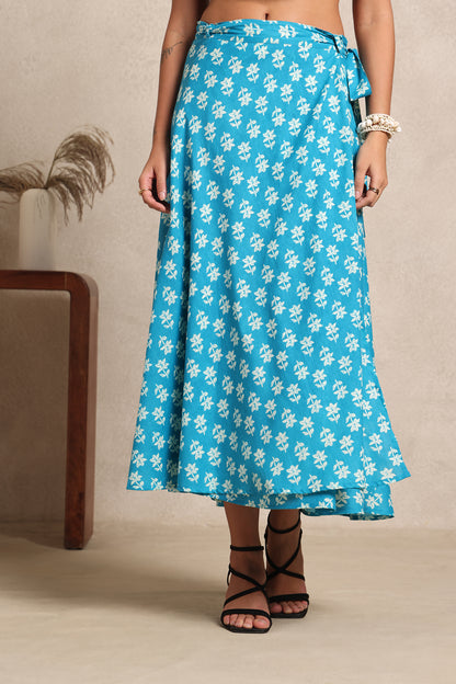 Bluebell Wrap Skirt