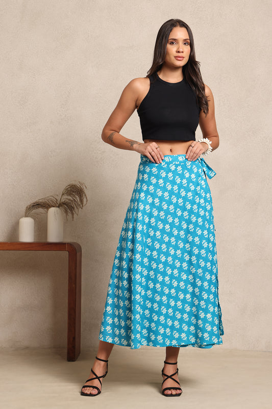 Bluebell Wrap Skirt