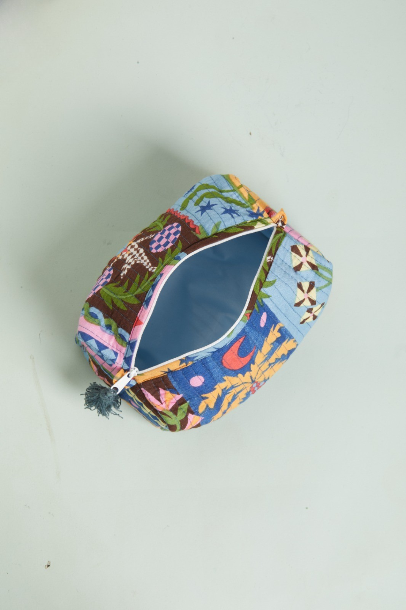 Island Carnival Quilted Pouches (Set of 3)