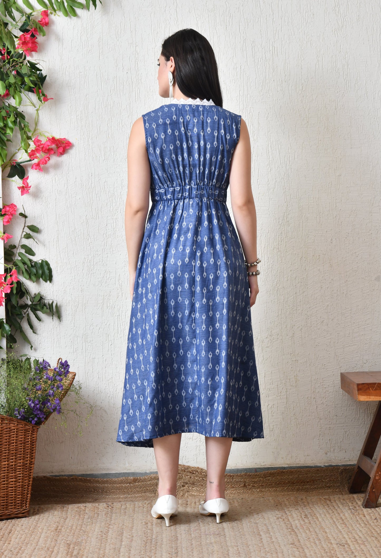 Handloom Wrap Dress