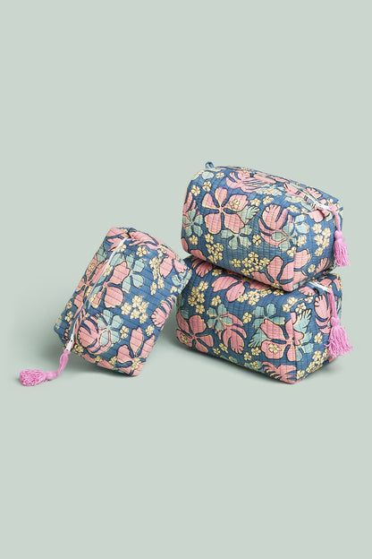 Neel Kamal Quilted Pouches (Set of 3)