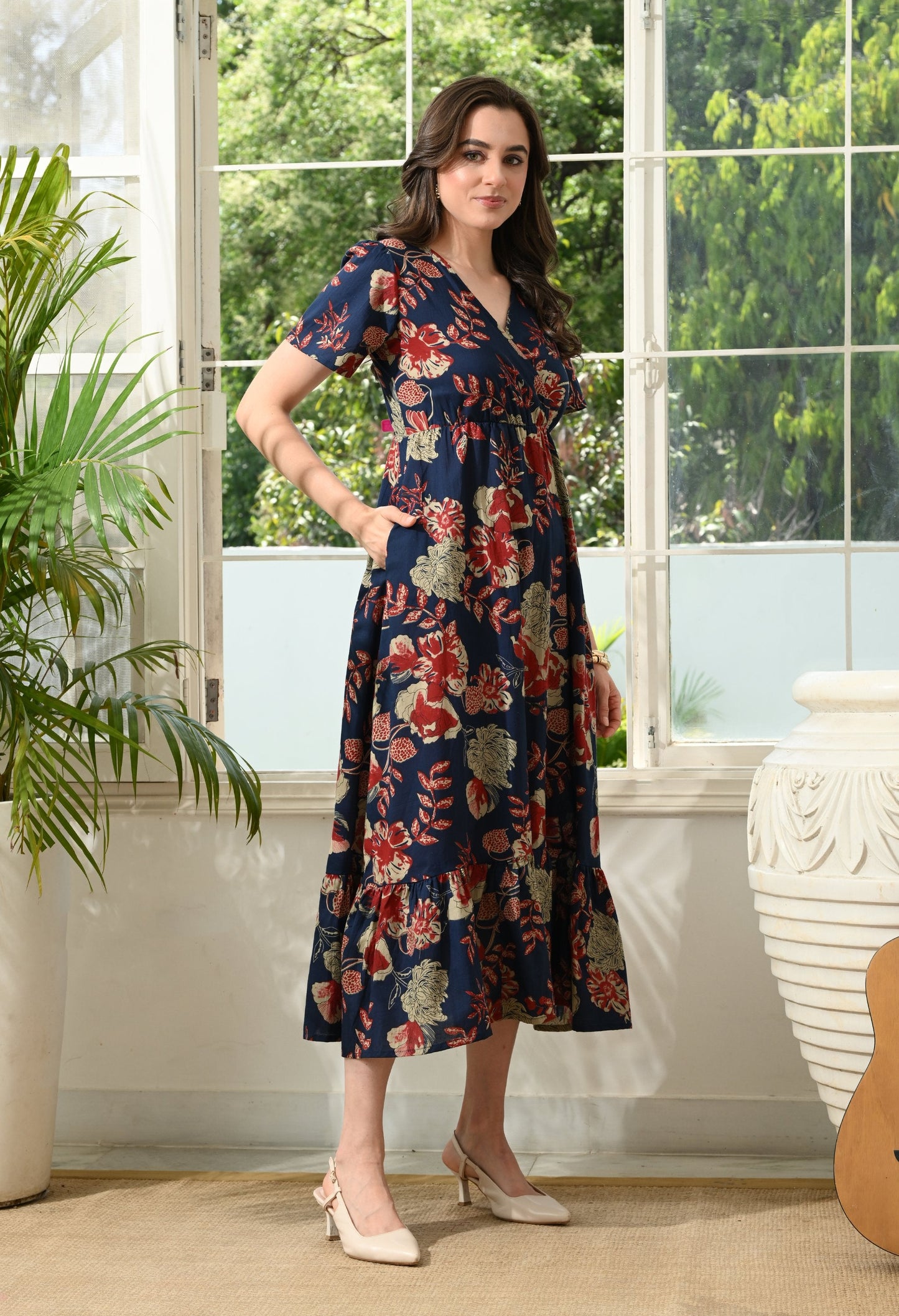 Indigo Rose Muse Dress