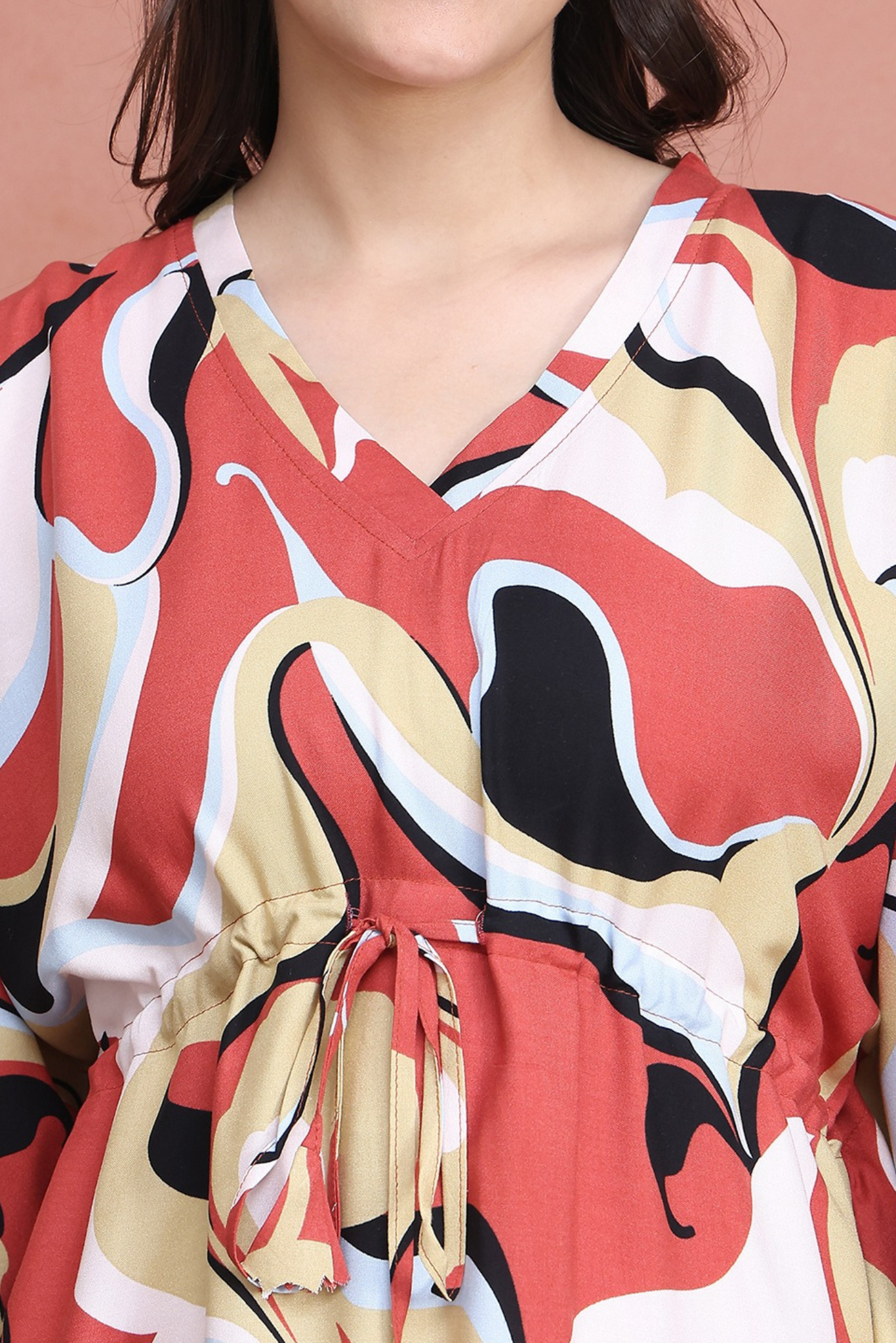 Retro Wave Kaftan