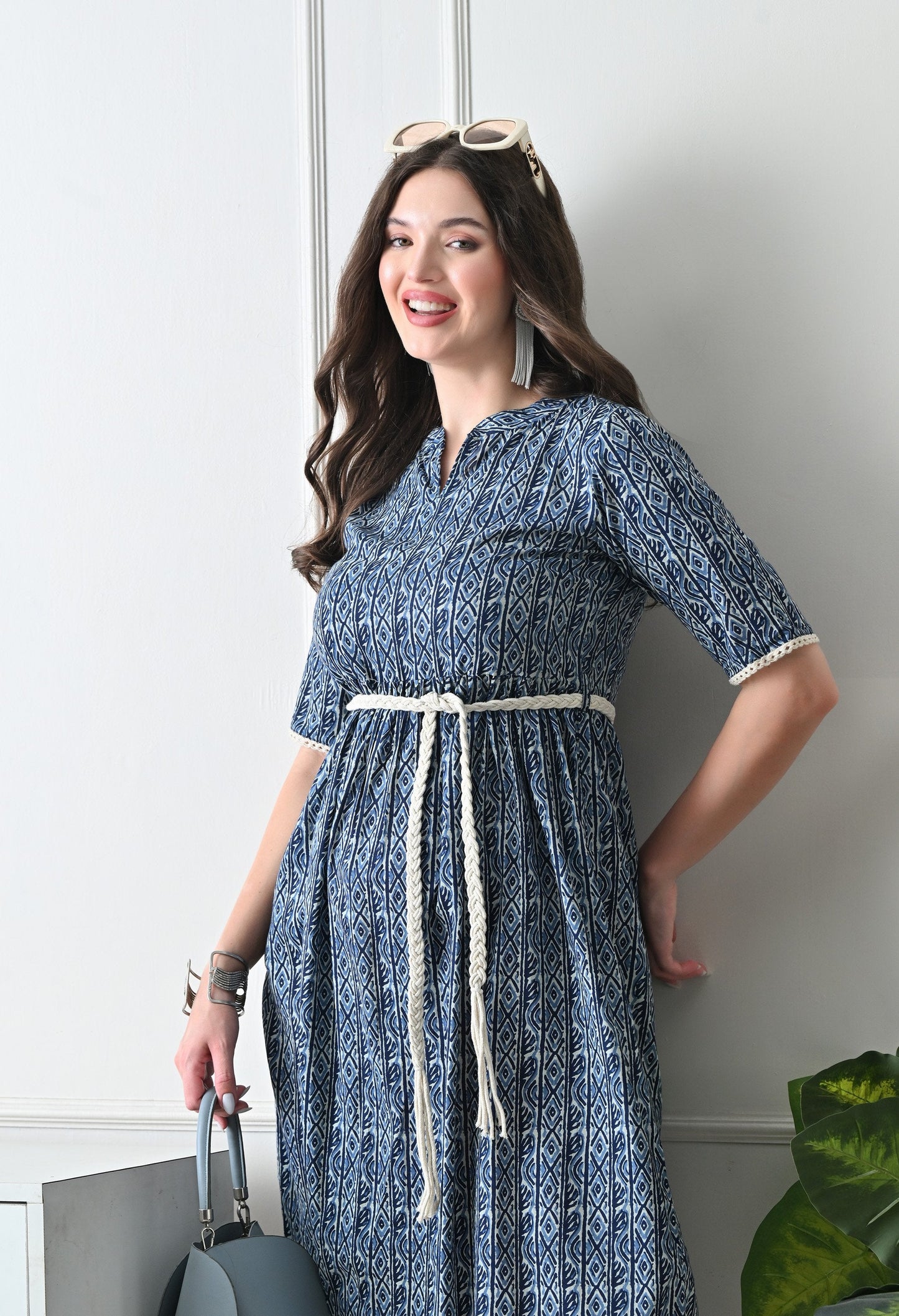 Blue City Dress