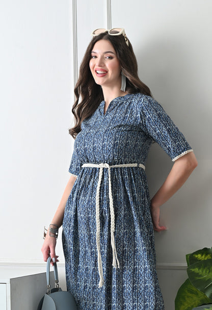 Blue City Dress