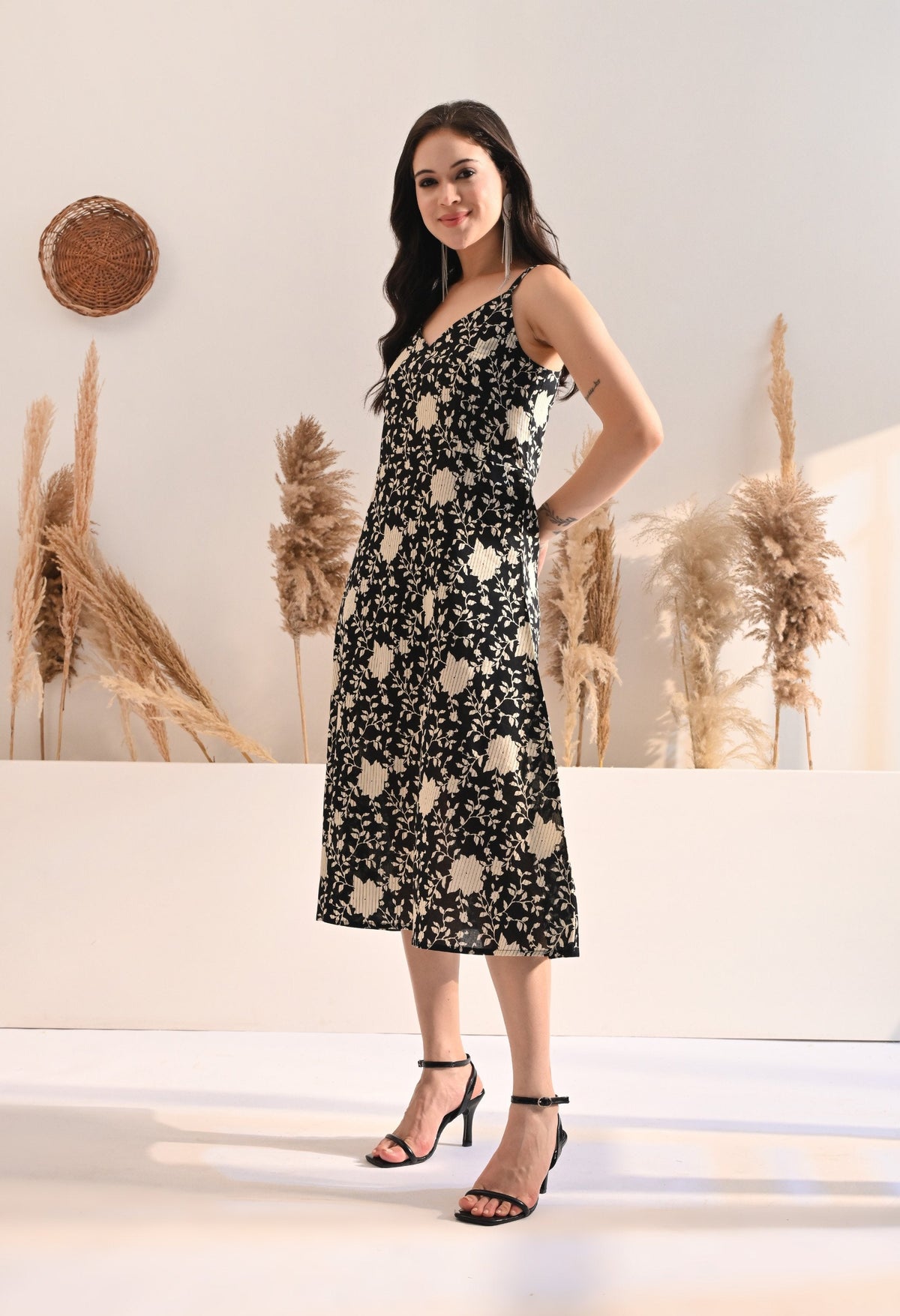 Noir Phool Dress