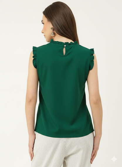 Forest Turtleneck Top