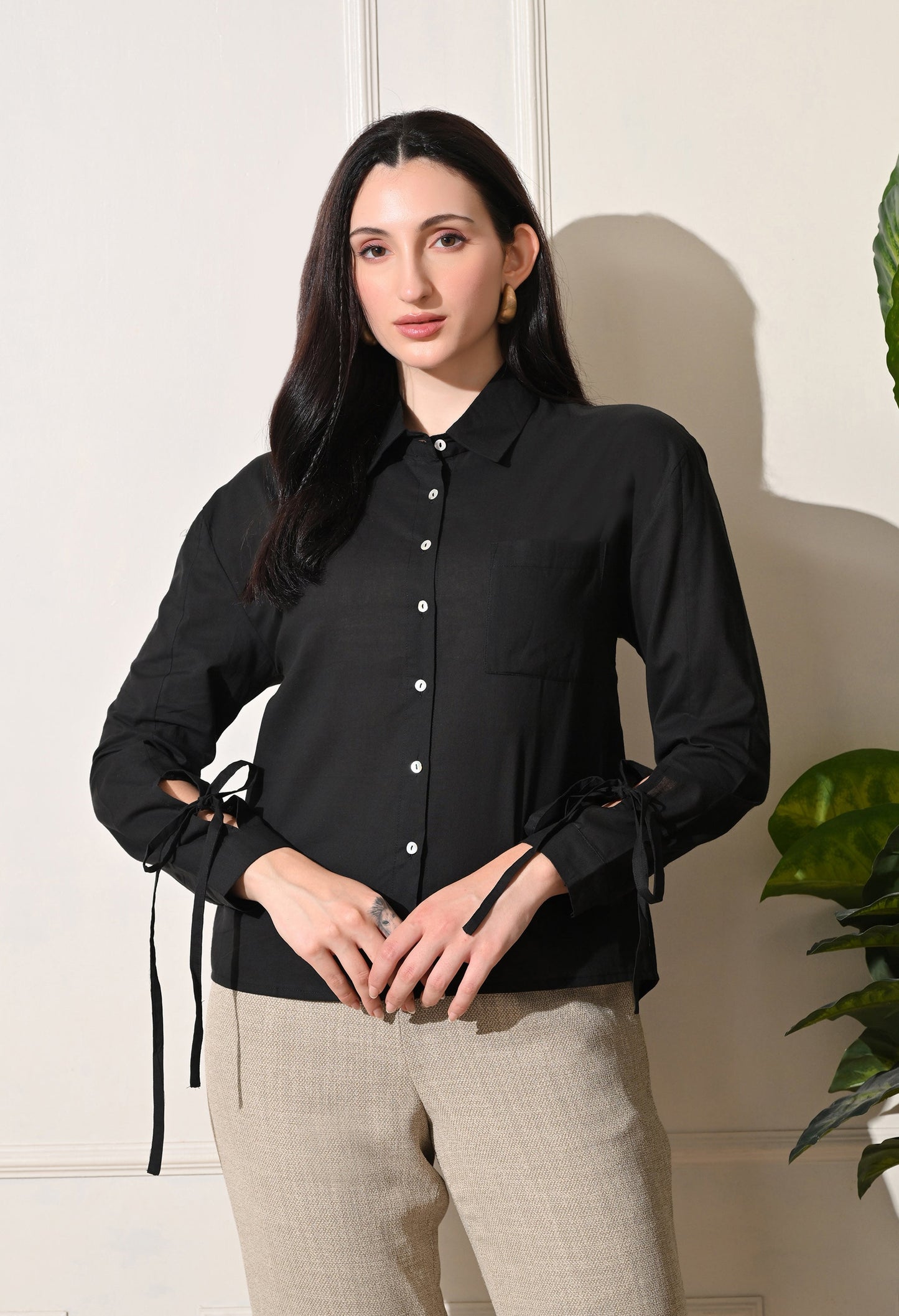 Jade Black Shirt