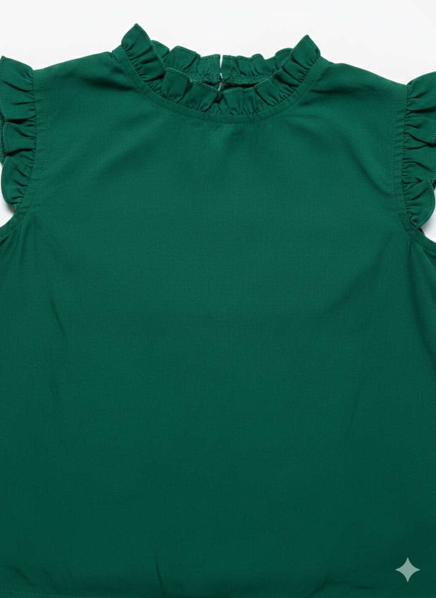 Forest Turtleneck Top