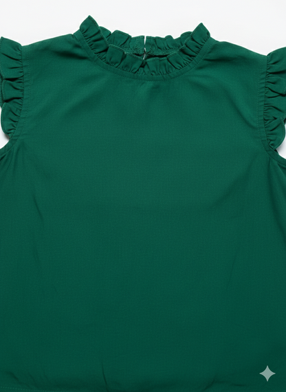 Forest Turtleneck Top