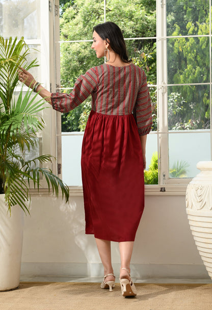 Geru Haveli Dress