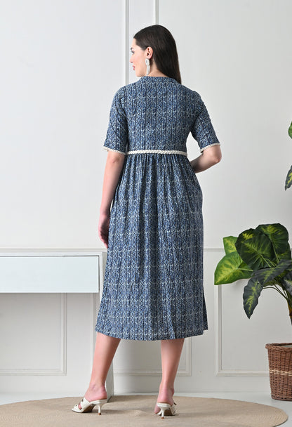 Blue City Dress