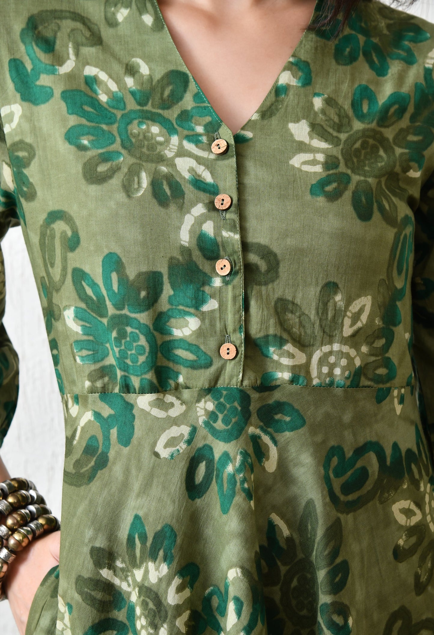 Flowing Leaves Dress