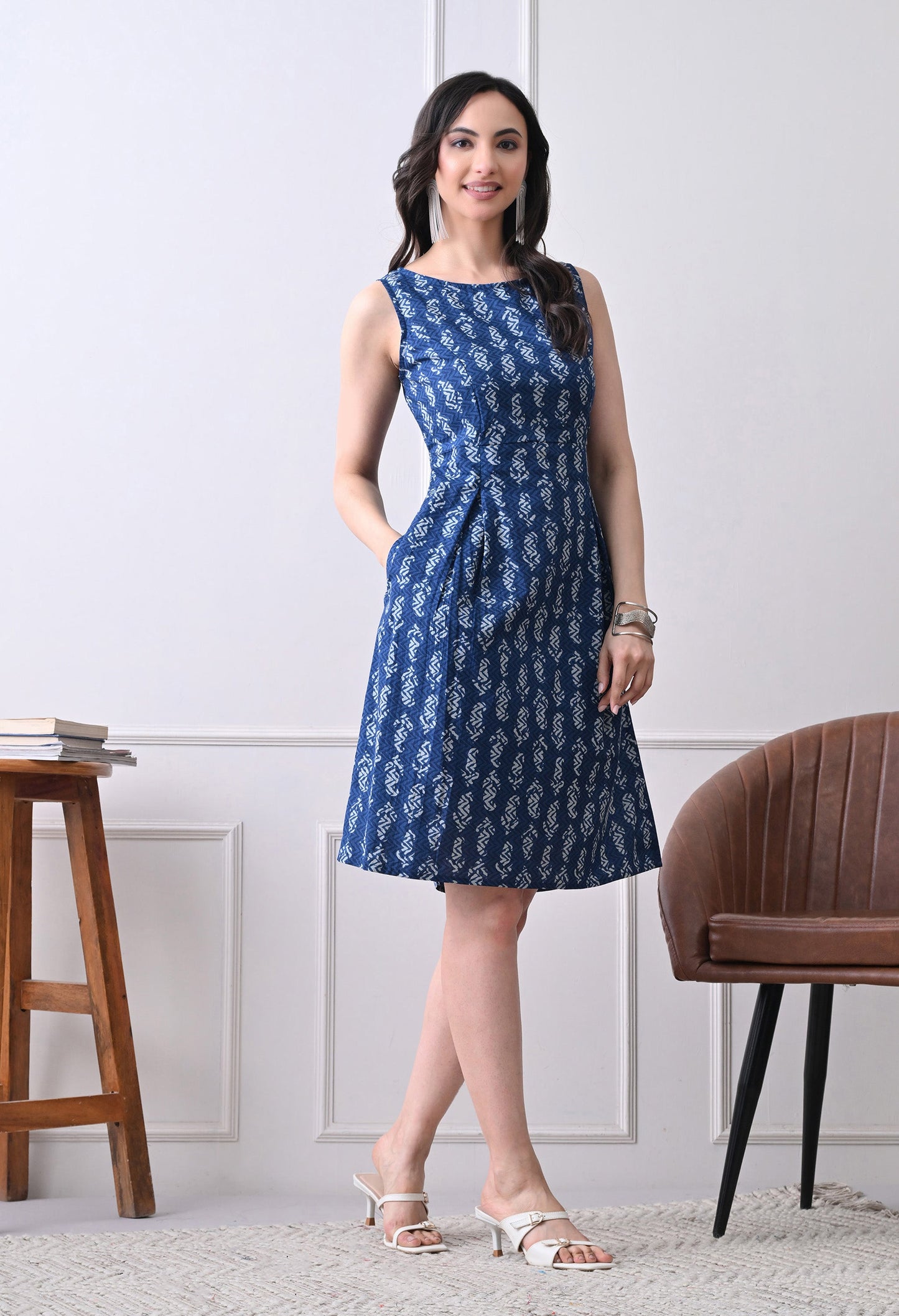 Paisley Shift Dress