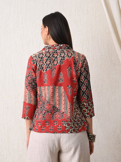 Abstract Charm Shrug