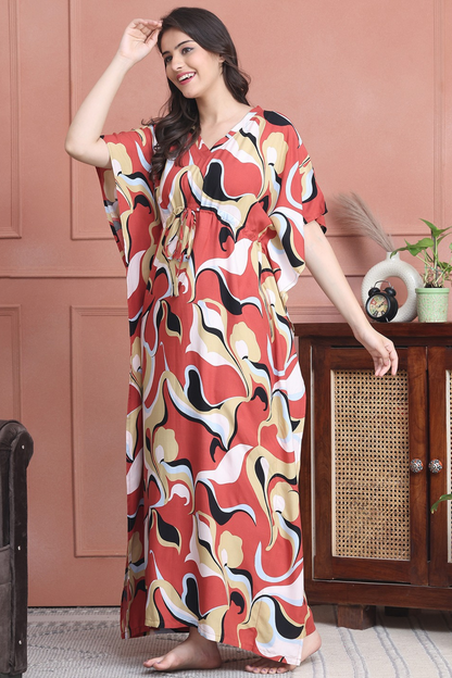 Retro Wave Kaftan
