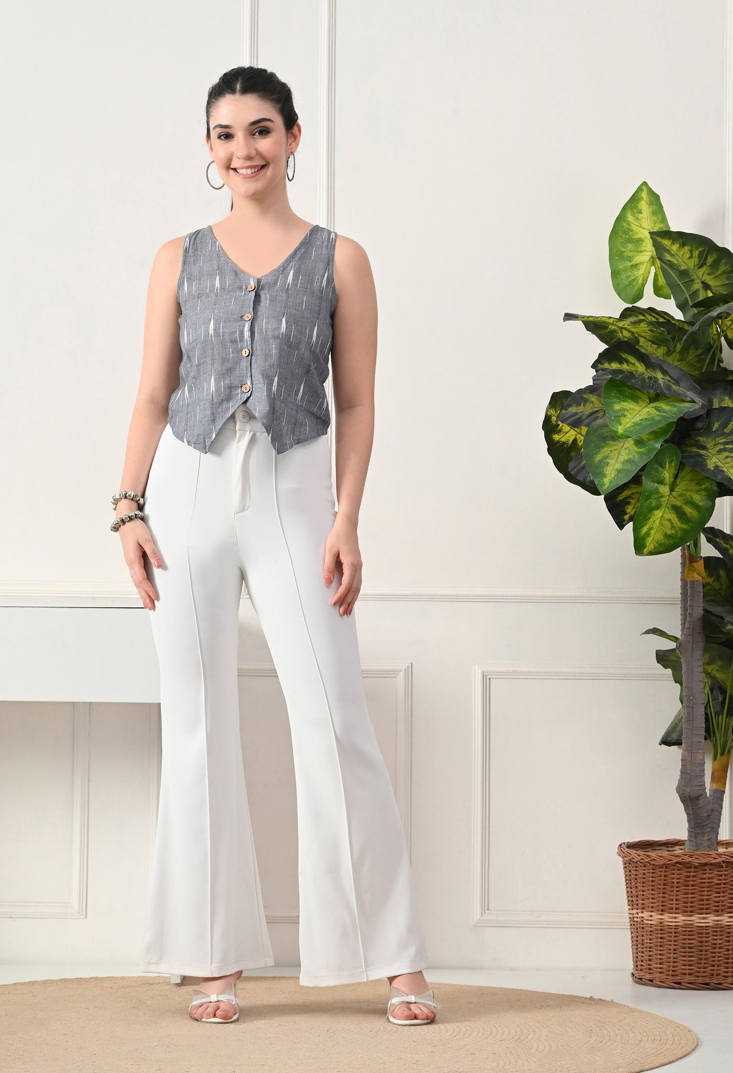 Graphite Waistcoat Jacket