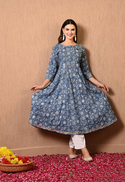 Utsavi Gotta Kurta Pant Set