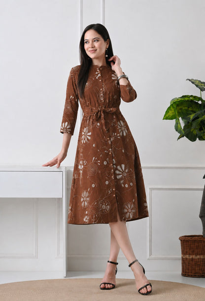 Truffle A-Line Dress