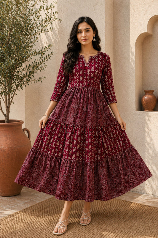 Heritage Flare Dress
