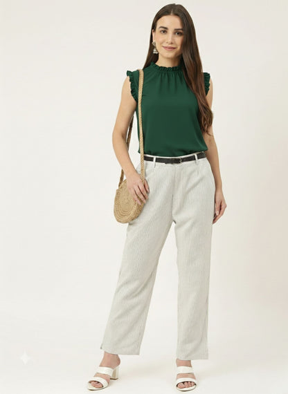 Forest Turtleneck Top