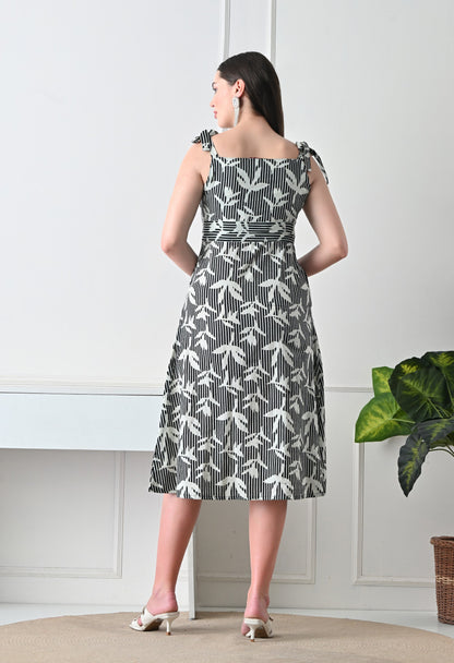 Mono Drama Dress