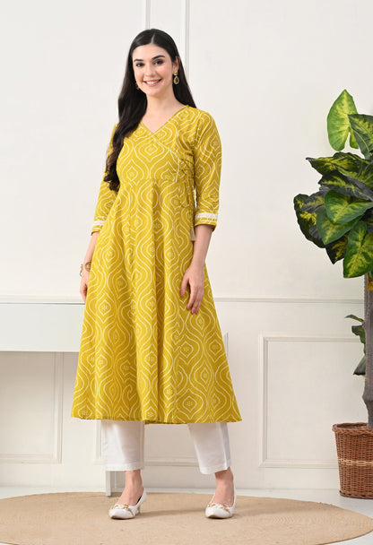 Sunshine Angrakha Anarkali Pant Set