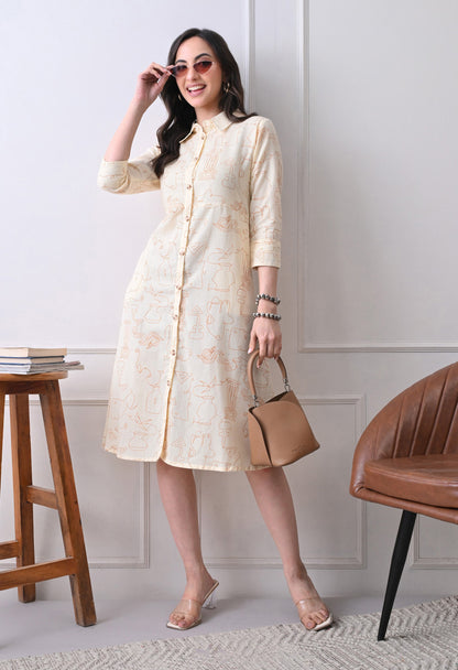 Drama Shirt Dress