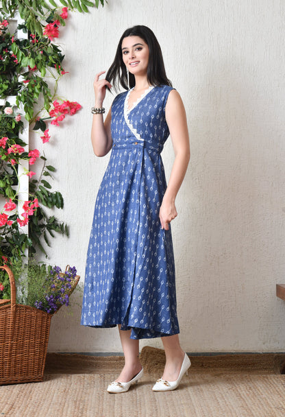 Handloom Wrap Dress