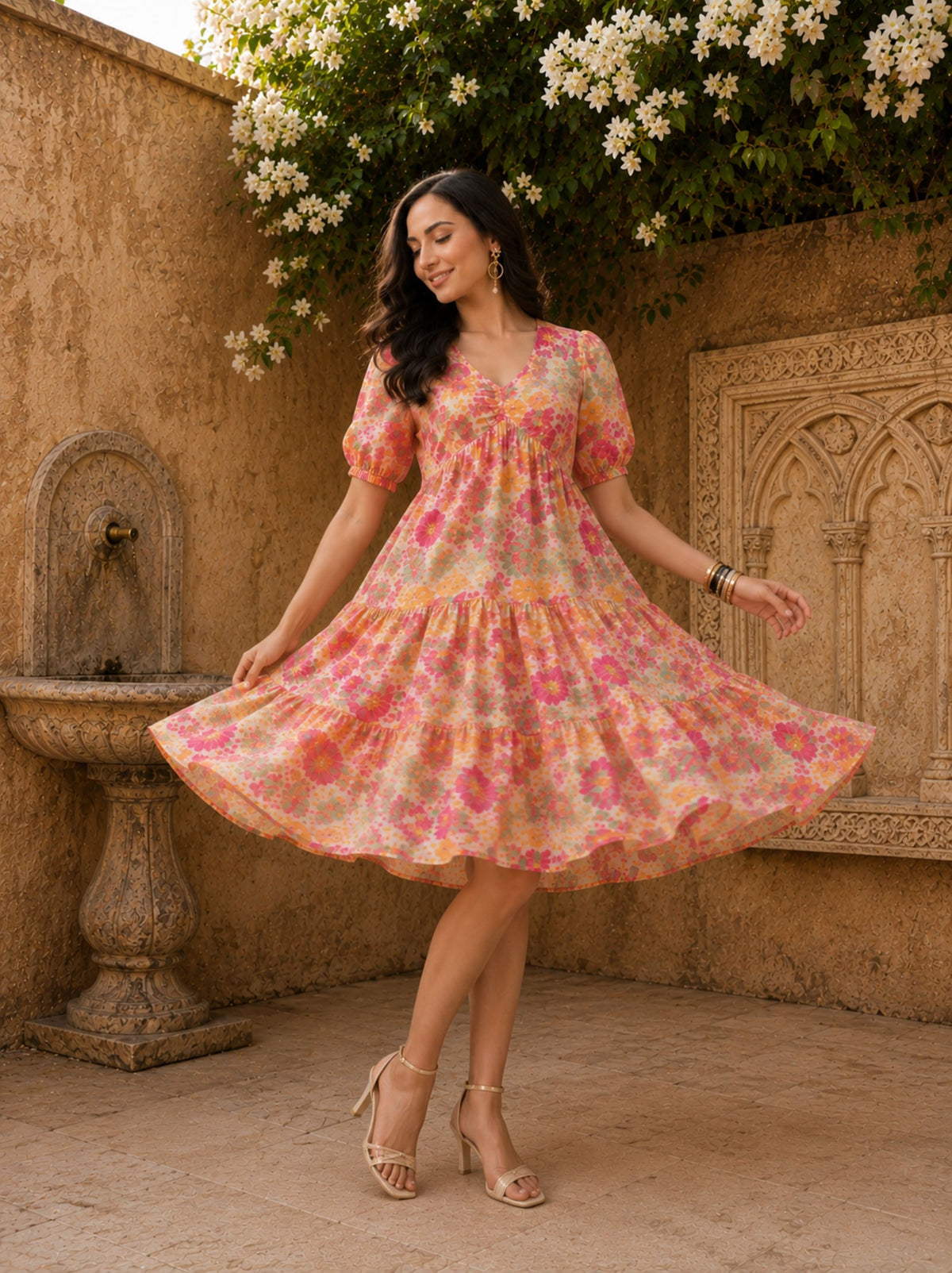 Wildflower Flare Dress