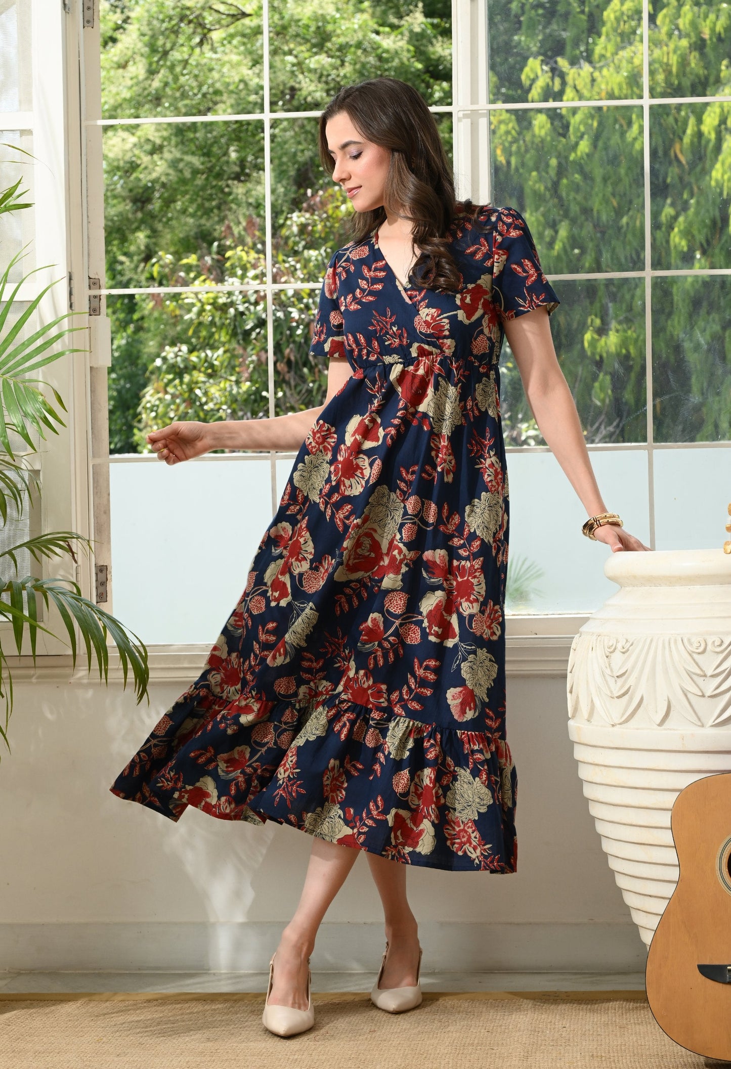 Indigo Rose Muse Dress