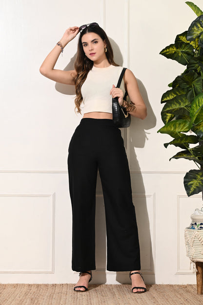 Just Black Palazzo