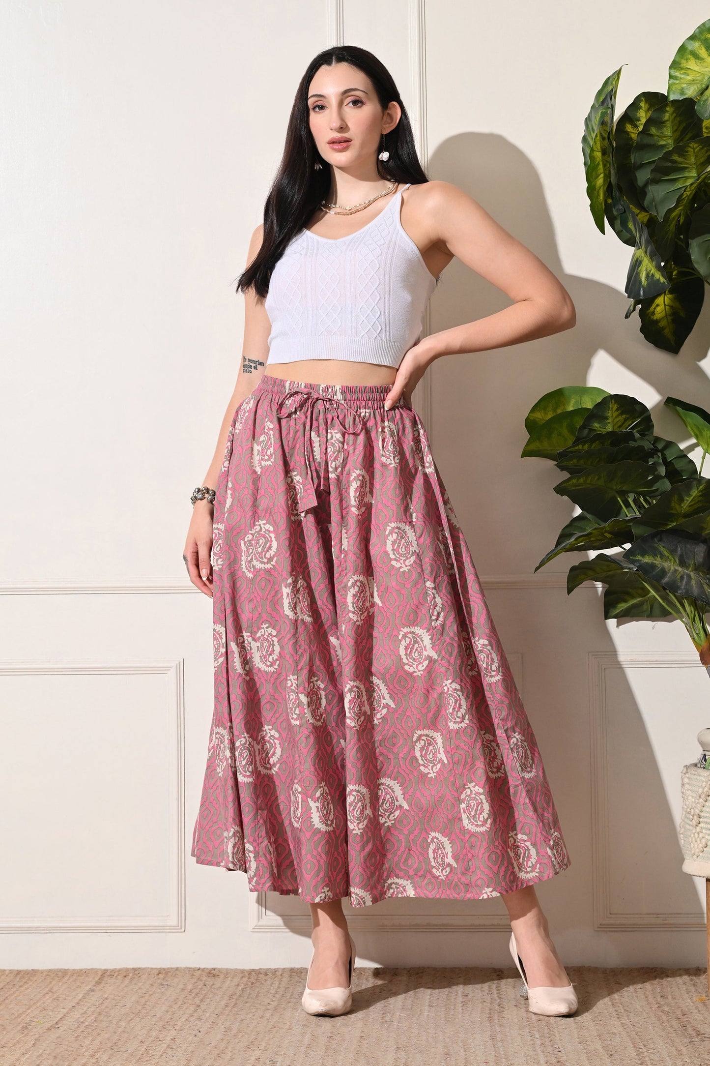 Block Butti Skirt