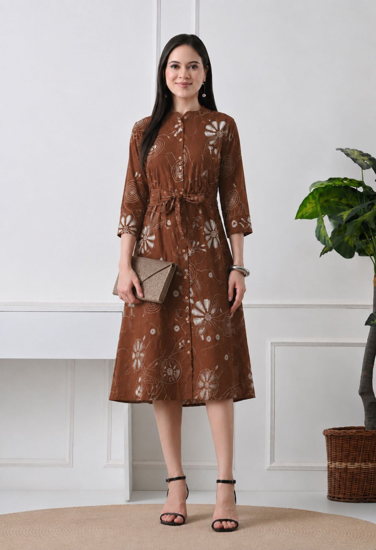 Truffle A-Line Dress