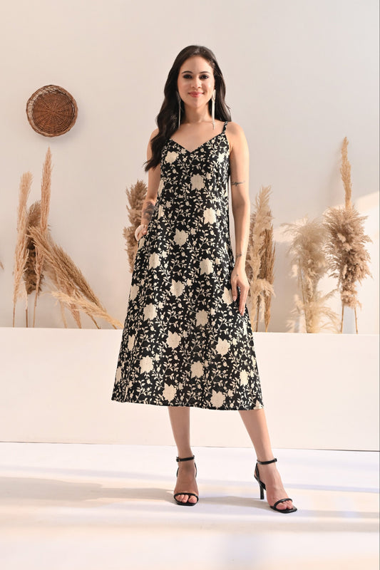 Noir Phool Dress