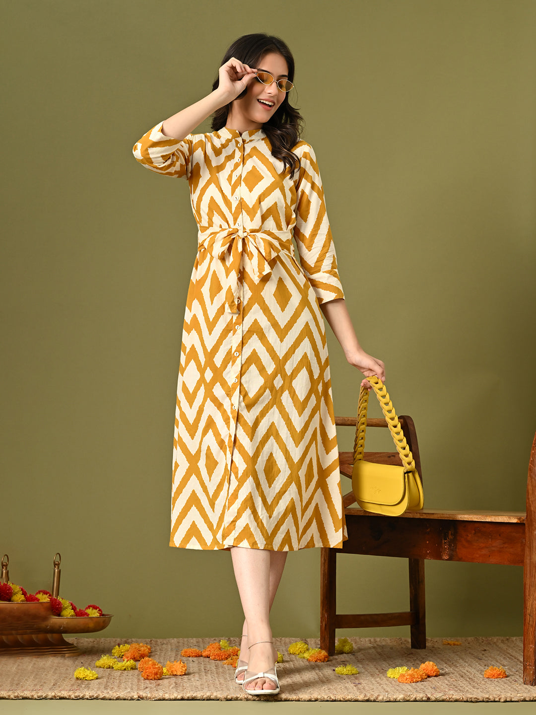 Diana A-line Dress