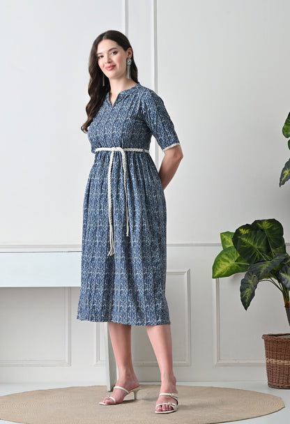 Blue City Dress