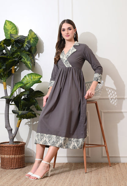 Electric Grey Dress