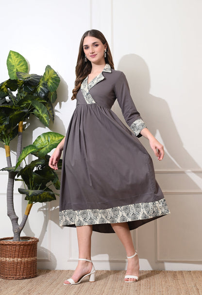 Electric Grey Dress