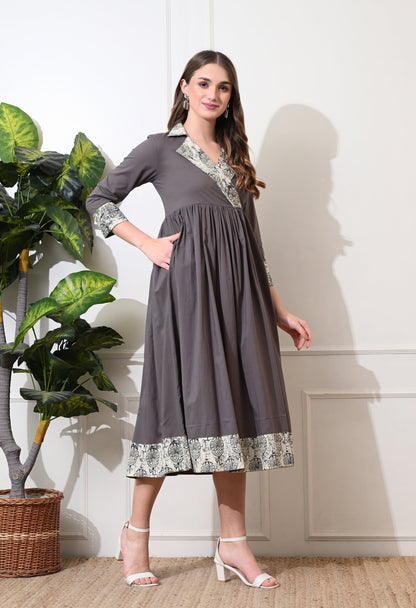 Electric Grey Dress
