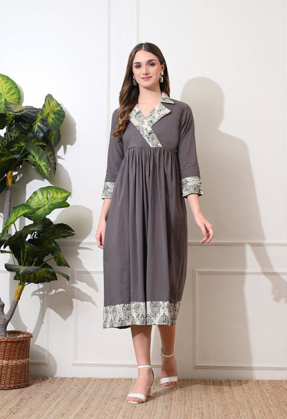 Electric Grey Dress